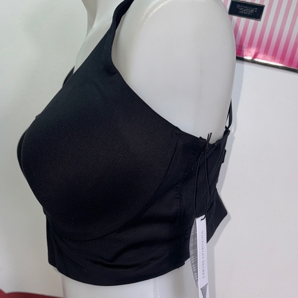 Victoria's Secret Elegant Black Crisscross Bra Sz 38DD NWT - Picture 4 of 4
